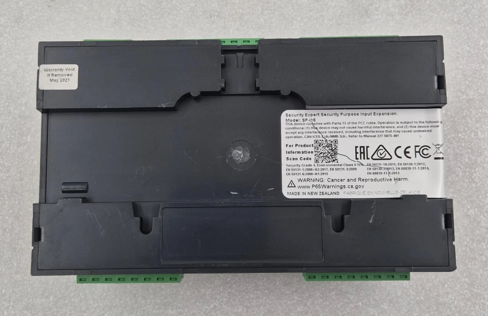 SCHNEIDER Security Expert Security Purpose Input Expansion SP-I16