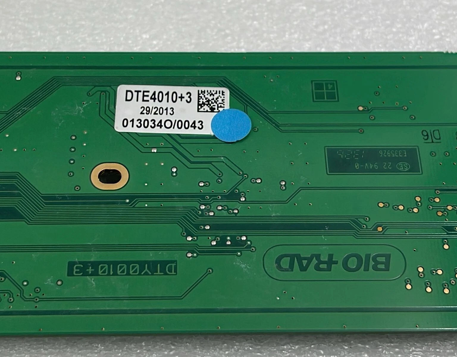 Bio-Rad DTE4010+3 PCB board for D-100 Hemoglobin Testing System