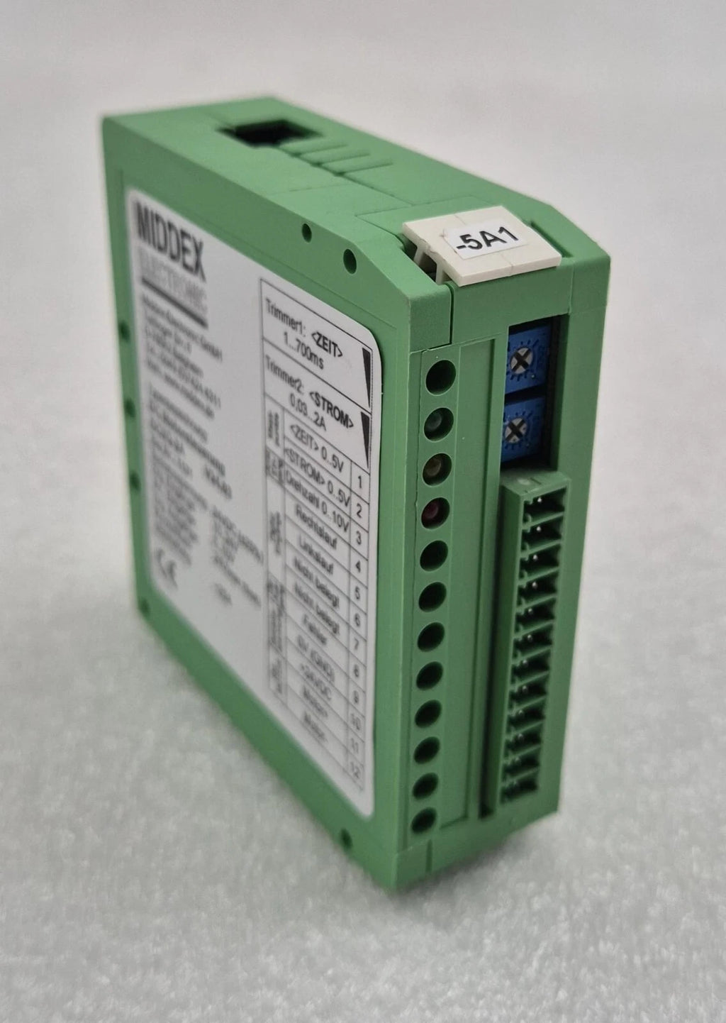 MIDDEX DC2Q-2A V34.03 Stepper Motor Driver Control Speed 24VDC