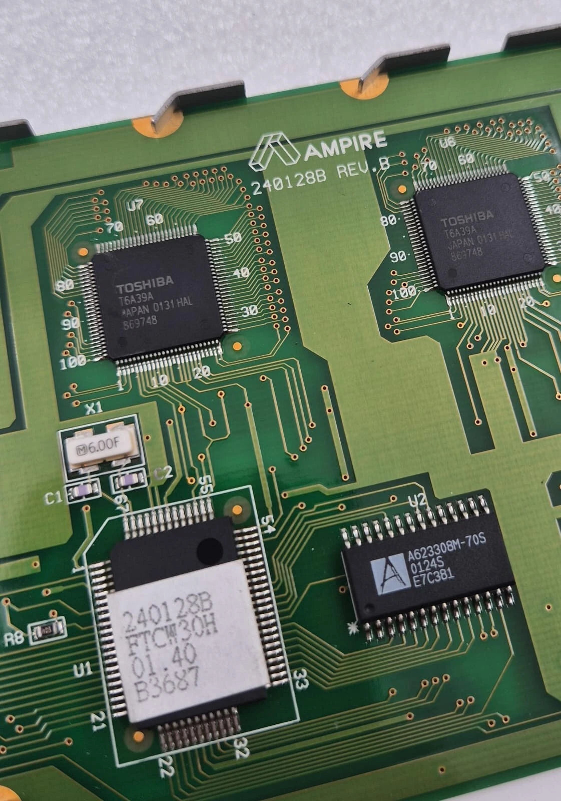 AMPIRE 240128B REV. B 6" LCD Display Screen Panel