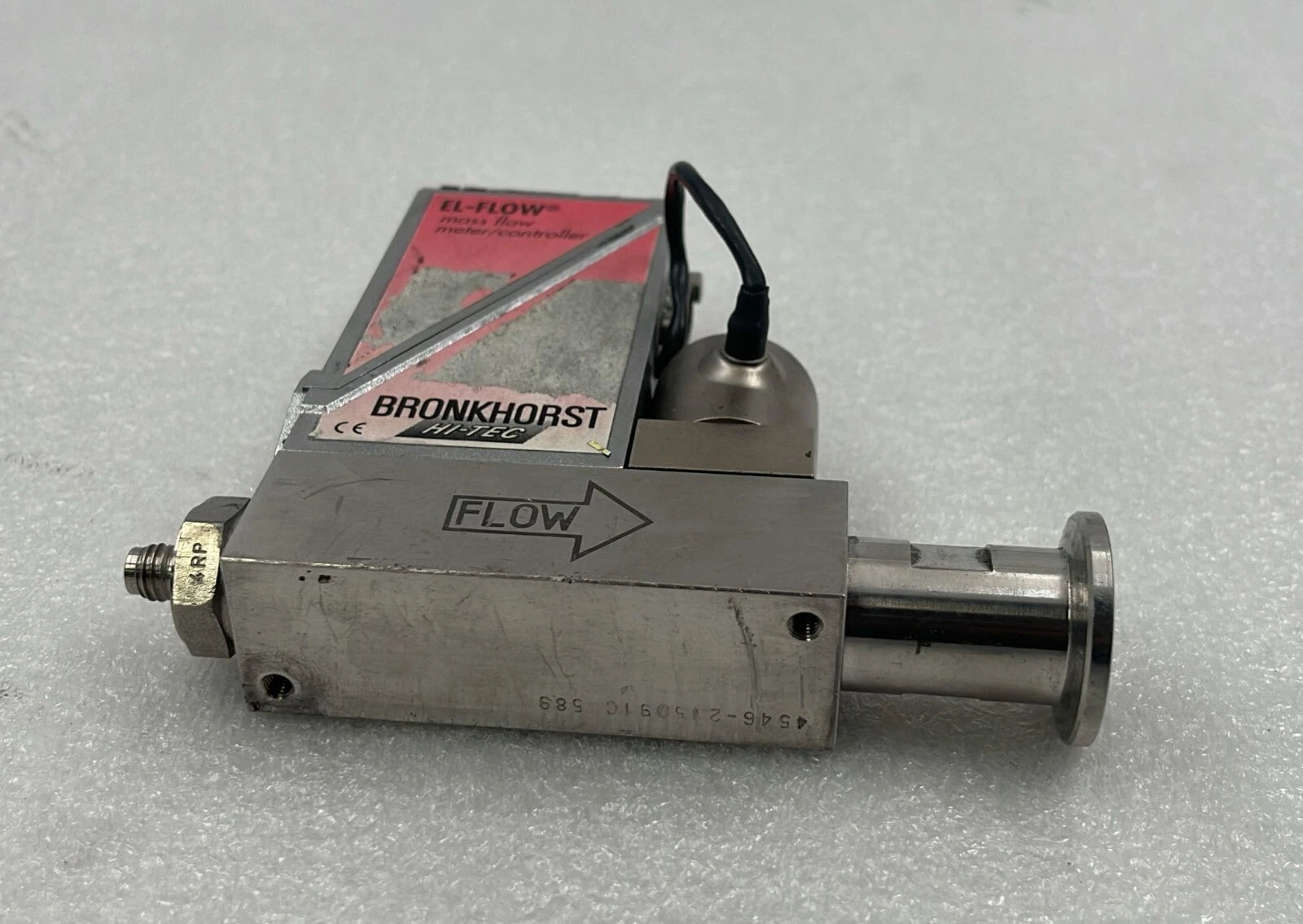 BronkHorst EL-FLOW F-201C-FAC-09-Z Mass Flow Meter Controller 1.4-1.8bar