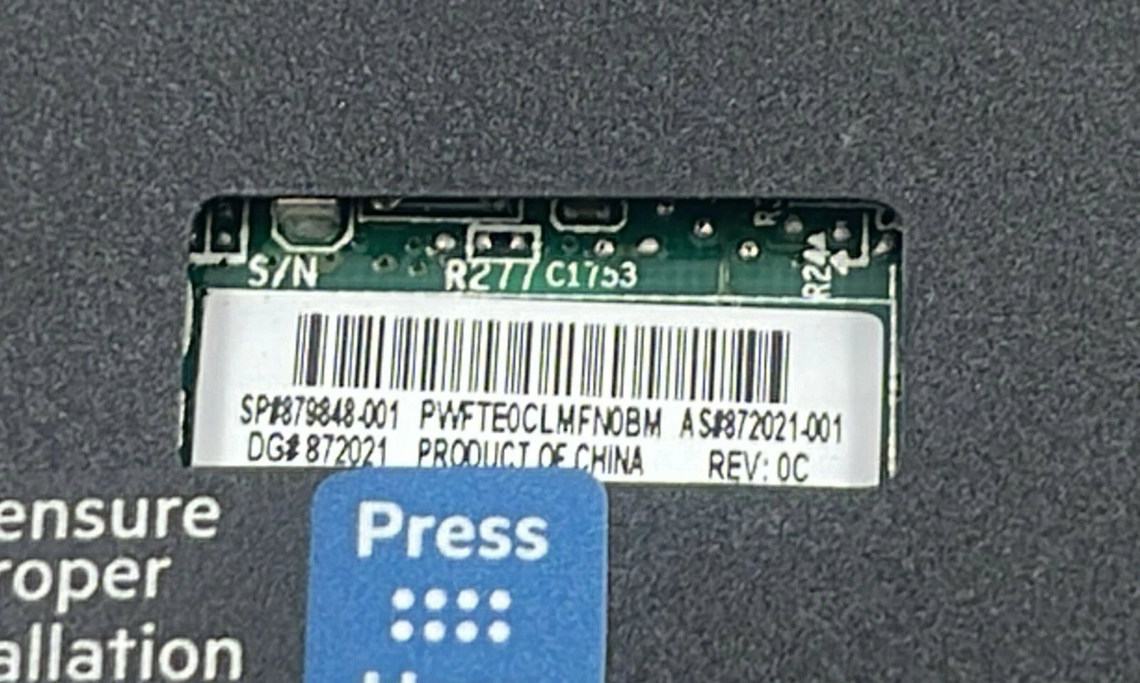 [LOT 2 PCS] HP 879848-001 568FLR-MMT SPS-PCA MLOM 10Gbase-T Network 872021-001