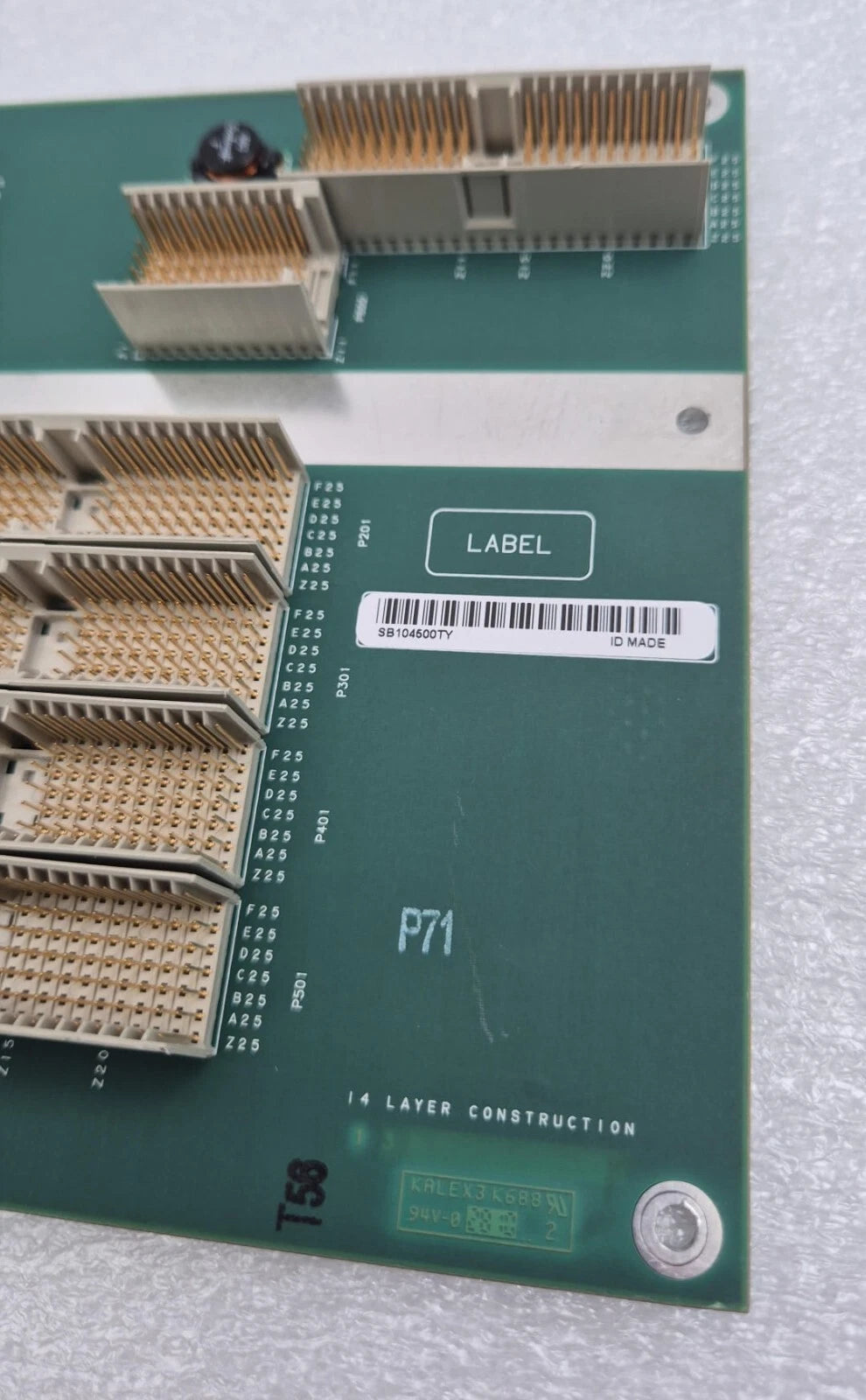 Philips 453561247581 PCB side profile showing edge connectors