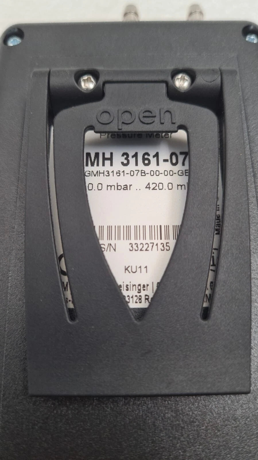 GREISINGER GMH 3100 Series 3161-07B Pressure Meter Digital Feinmanometer