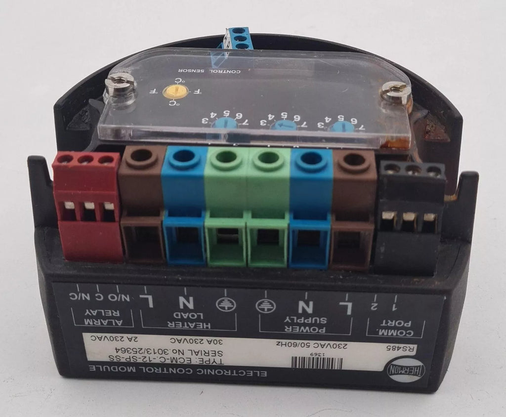 THERMON ELECTRONIC CONTROL MODULE ECM-C.-12-SP-SS RS485 230VAC **AS-IS**