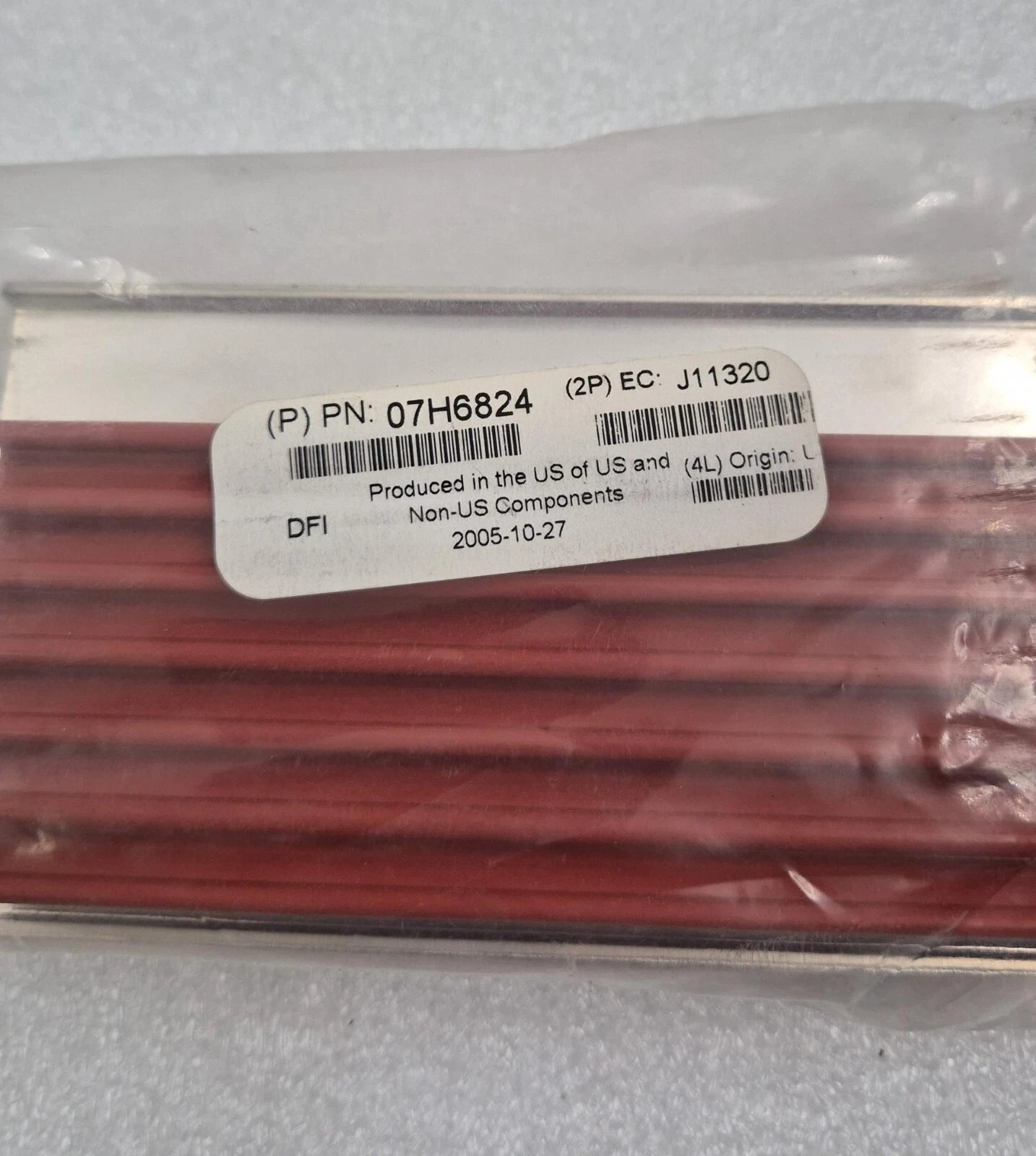 **NEW SEALED** IBM 07H6824 J11320 Frame Bracket Clamp Insert Rubber Blocks