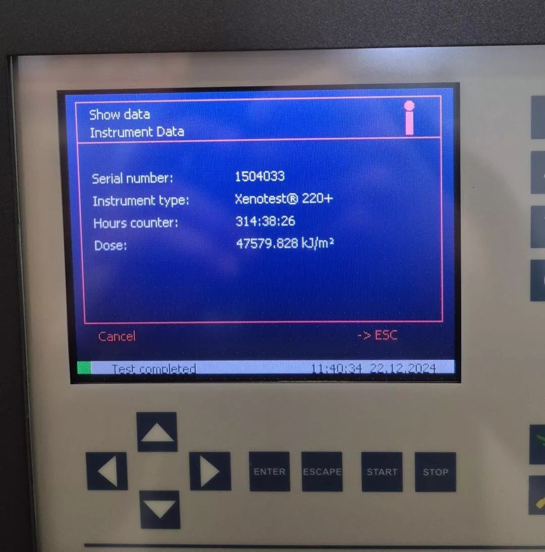 ATLAS XENOTEST 220+ TXRX01 STR Weathering Testing System 230V