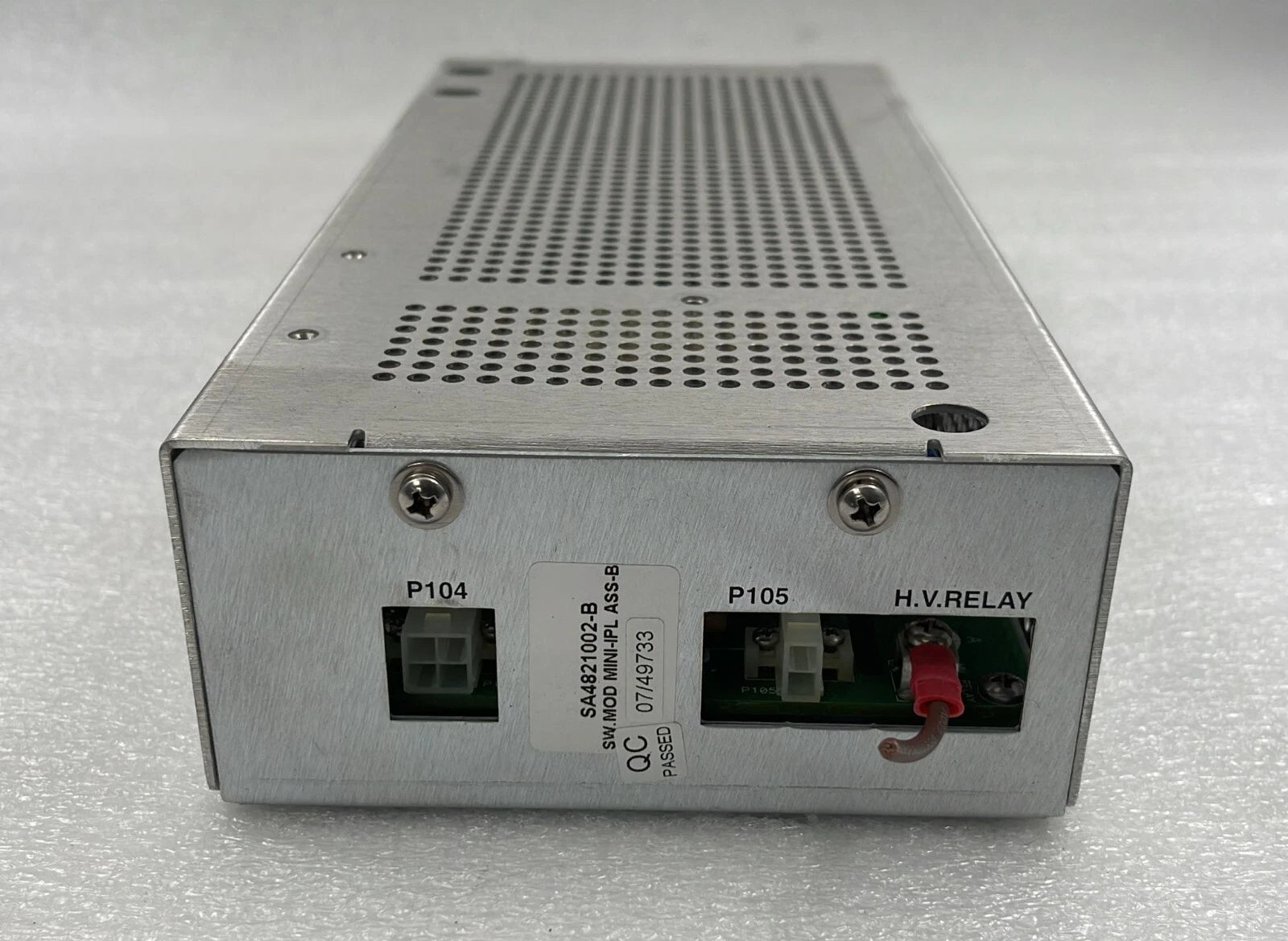 Lumenis SA4821002-B Mini IPL switching module front connector view