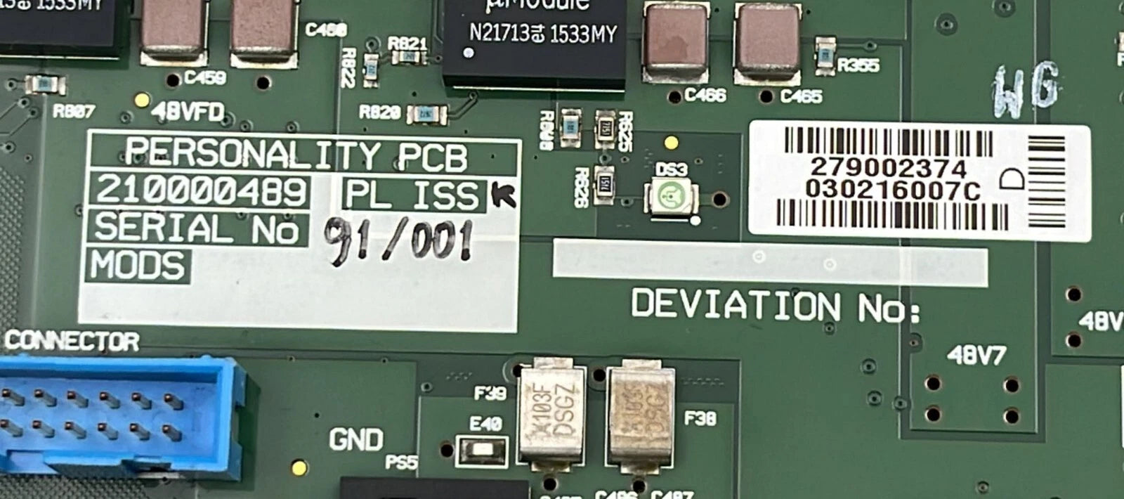 Waters Alliance 279002374 Industrial Motherboard MFG 510000489 PCB 210000489