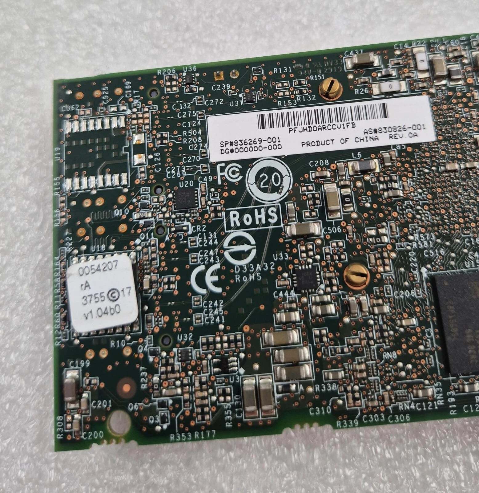 HPE P408i-p SR Gen10 2GB 12 Gb/s SAS Smart Array Raid Card 836269-001 830826-001