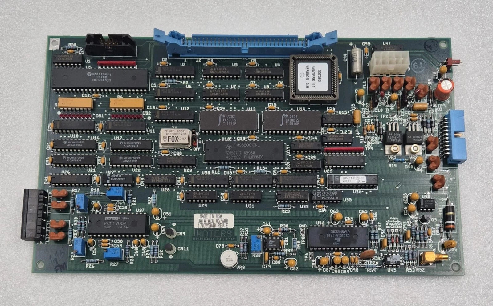 WATERS Alliance 057408 HPLC Data ACQ 057600 PDA Detector PCB Board