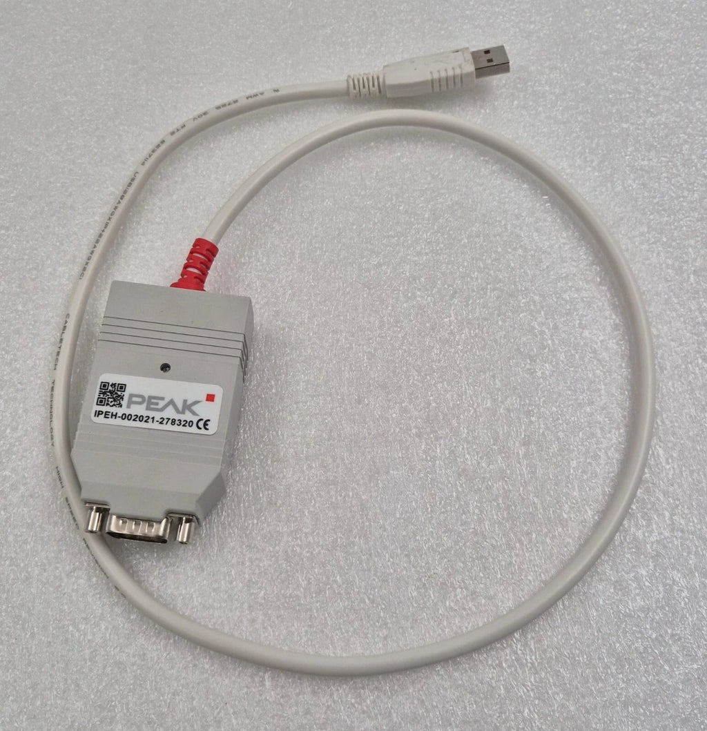 PEAK Connect IPEH-002021 CAN PCAN USB ADAPTER HIGH-SPEED CABLE