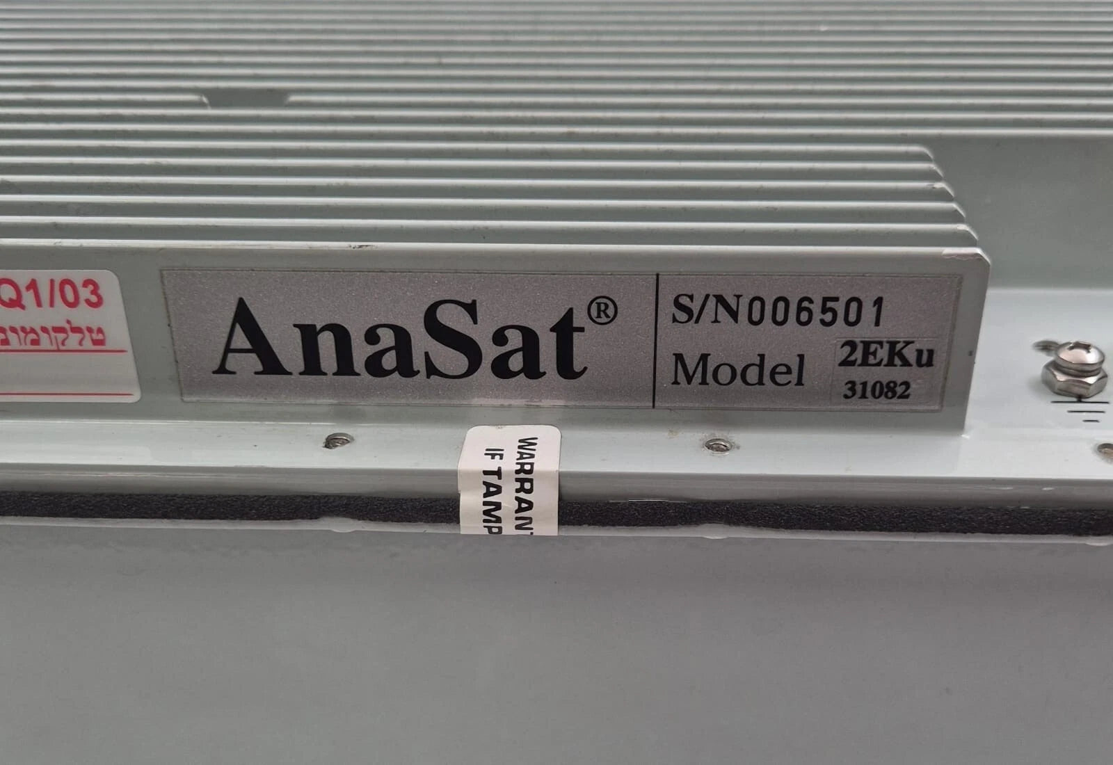 AnaCom AnaSAt 2EKu 31082 KU BAND TRANSCEIVER