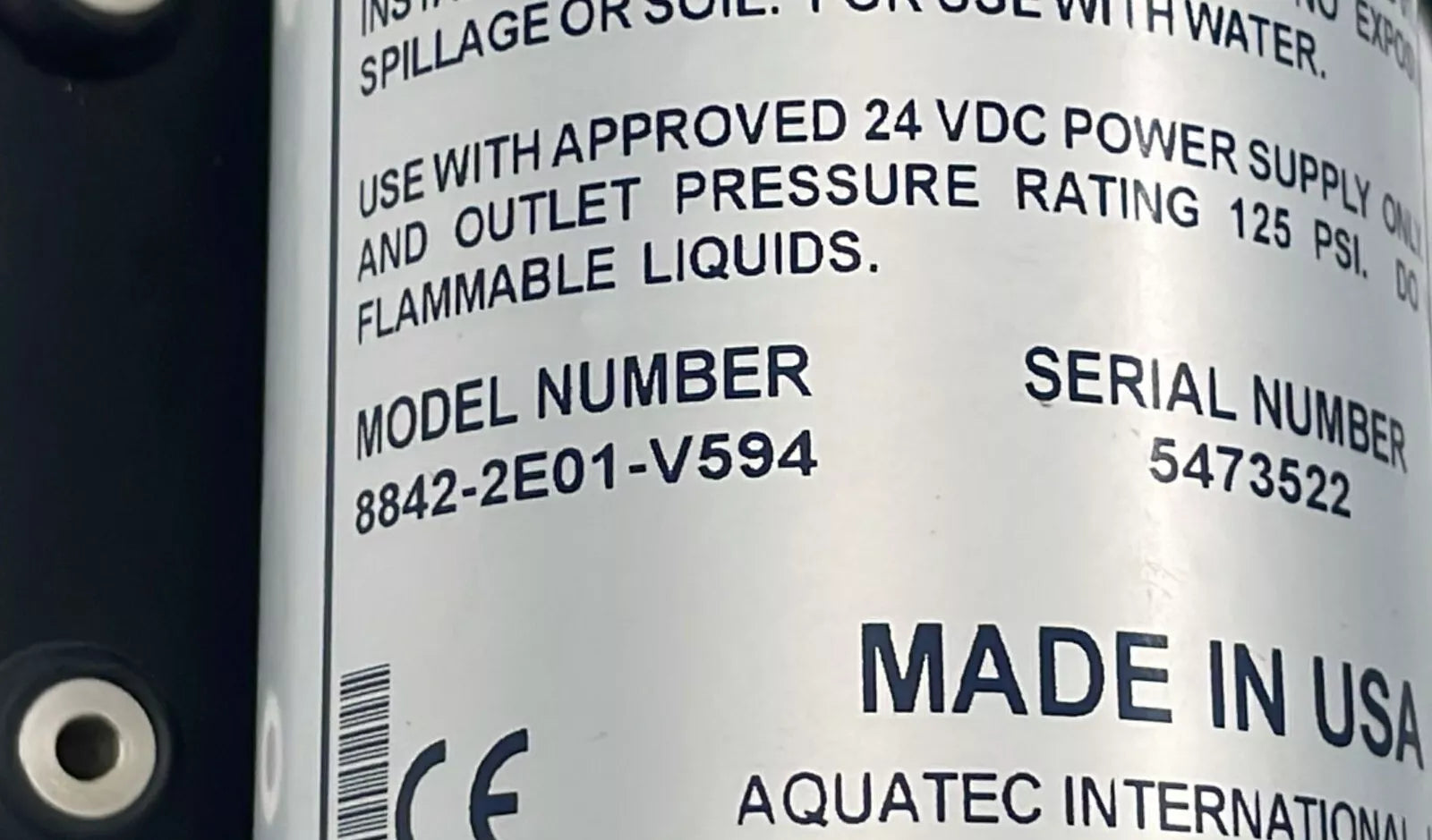 Aquatec CDP 8800 8842-2E01-V594 high flow water pressure booster pump