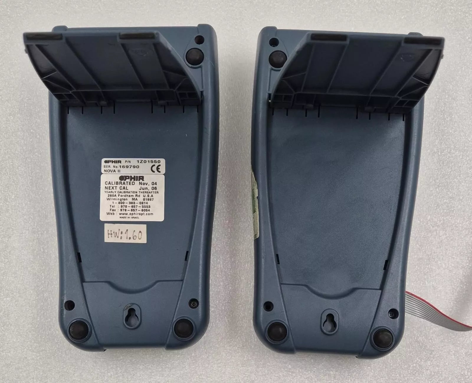 [LOT 2 PCS] OPHIR NOVA II 2 DISPLAY Optical Power Meter *FOR PARTS*