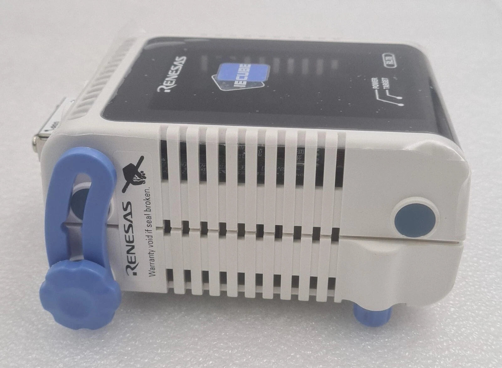 Renesas IECUBE RL78 QB-RL78I1A in-circuit emulator with power adapter for RL78 MCUs