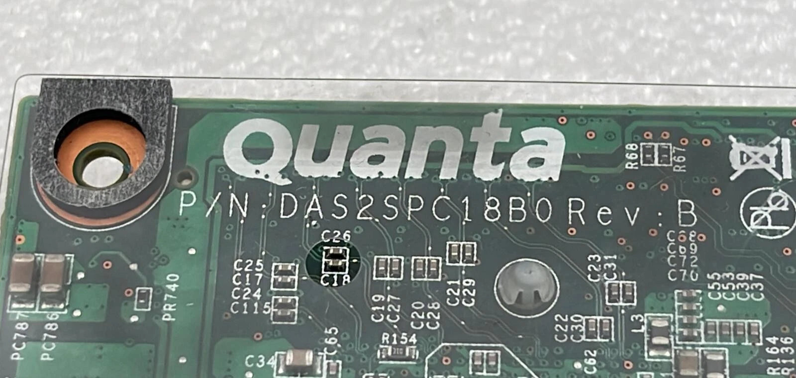 [LOT 4] Quanta DAS2SPC18B0 37S2SLB0070 2-Ports Blade Server Network Card