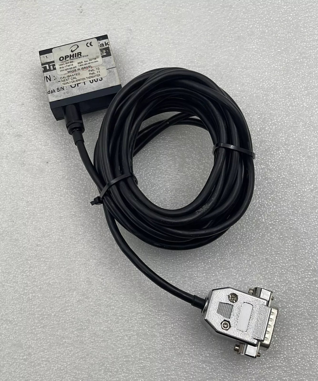 OPHIR 100C-SH-5M Head Laser Power Meter Sensor 174010