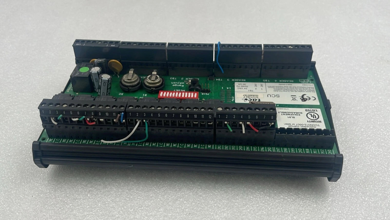 T.A.C SCU1284:7 Access Control Unit Module SCU12842 24 Vac 50/60 Hz 30 VA