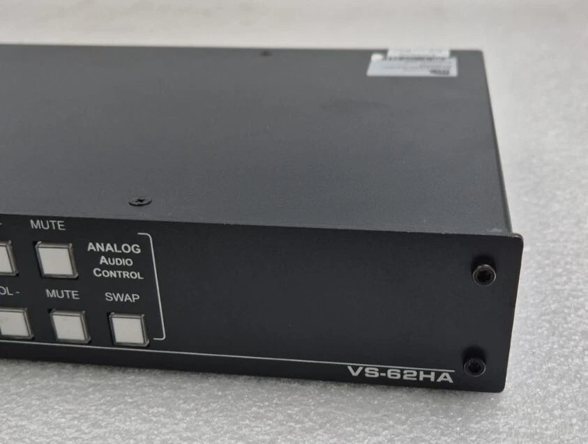 Kramer VS-62HA 6x2 HDMI / Audio Matrix Switcher Automatic UHD