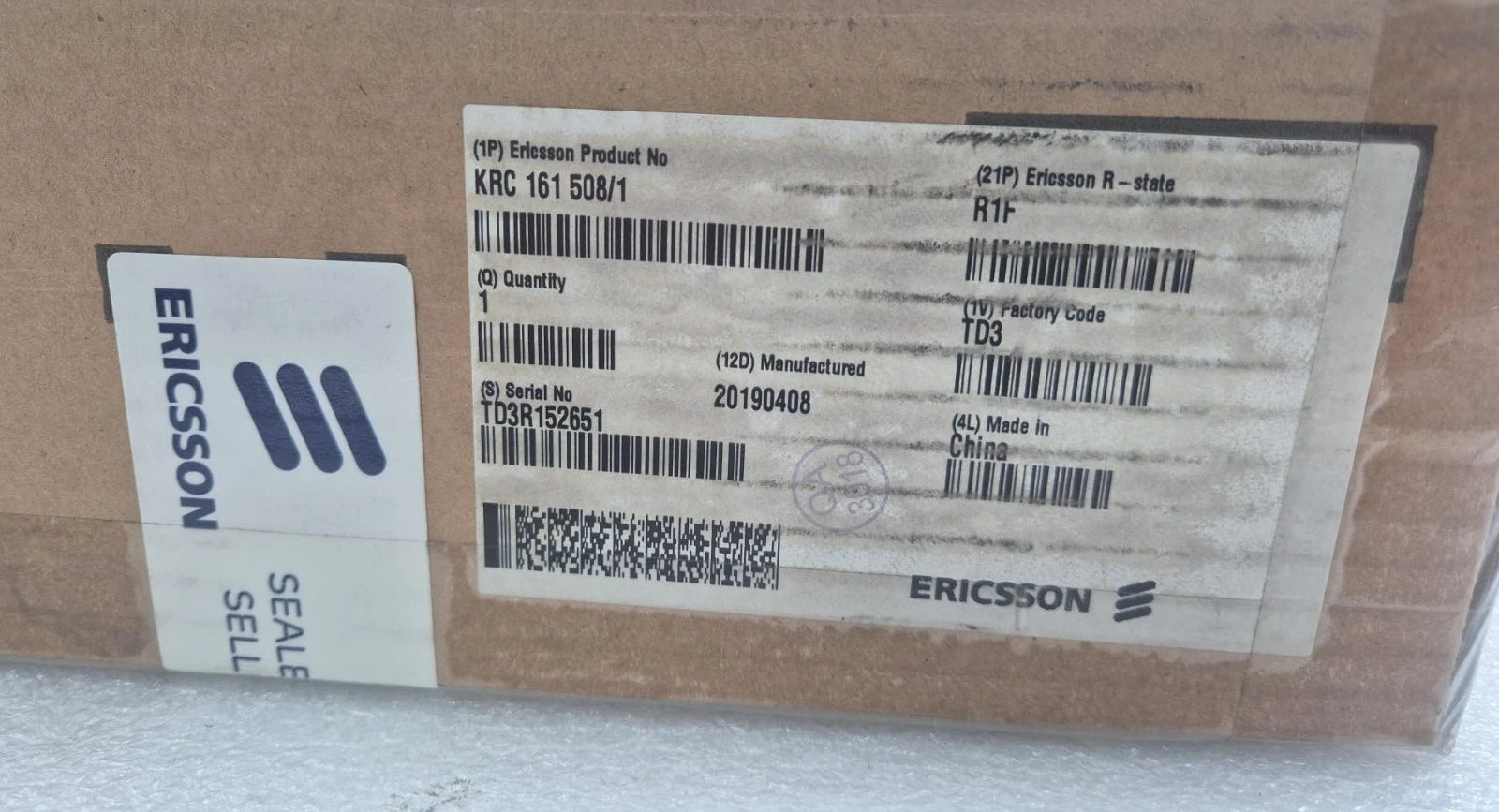 NEW SEALED - Ericsson KRC 161 508/1 Transceiver Radio Unit 2203 B5 R1D/A