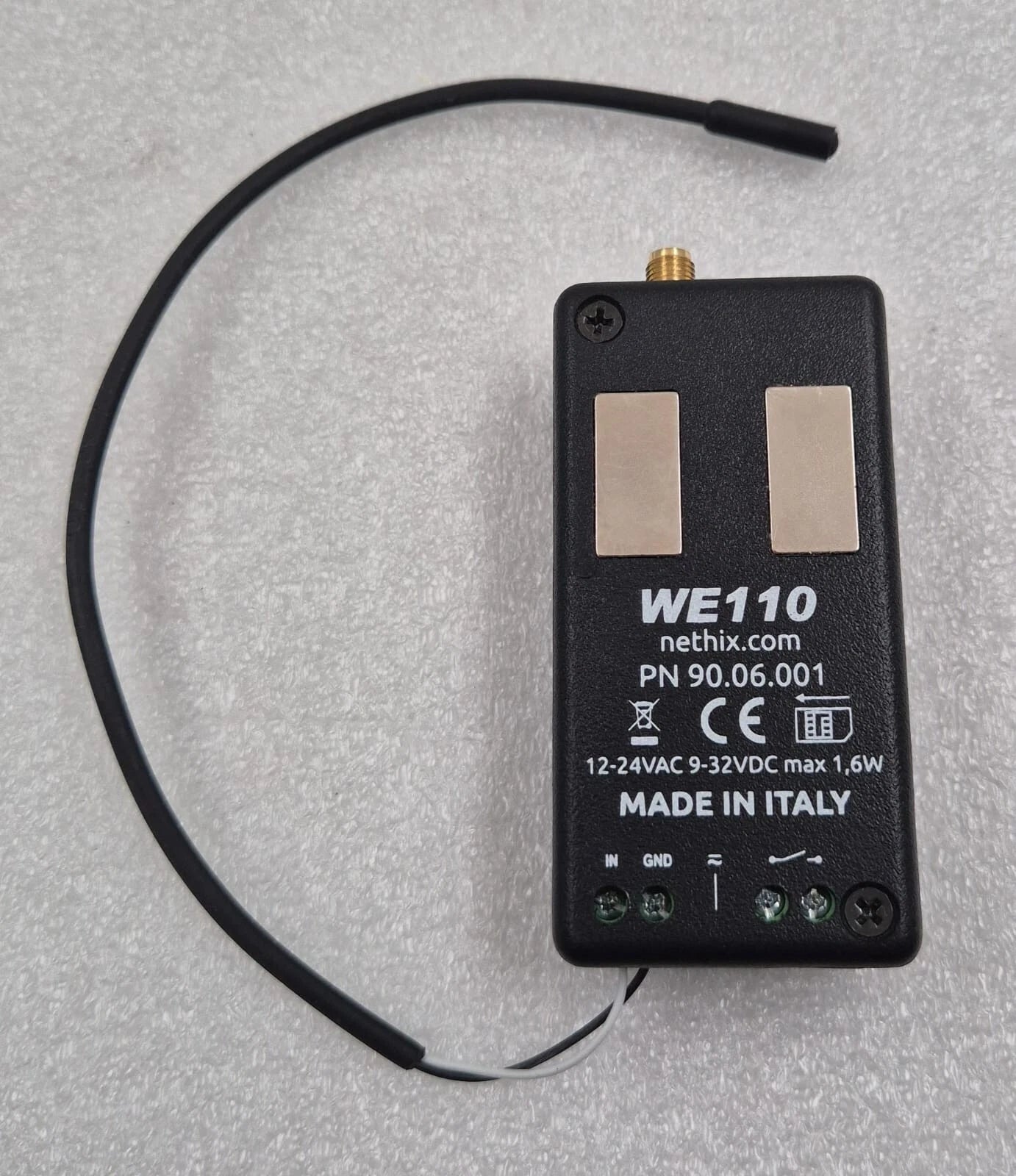 NETHIX WE110 90.06.001 IoT GSM/SMS Compact Remote Controller