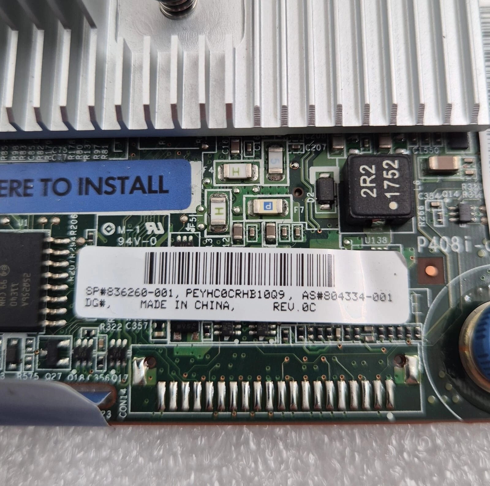 HPE P408i-a Gen10 836260-001 / 804334-001 Smart Array 12GB/s SAS Controller