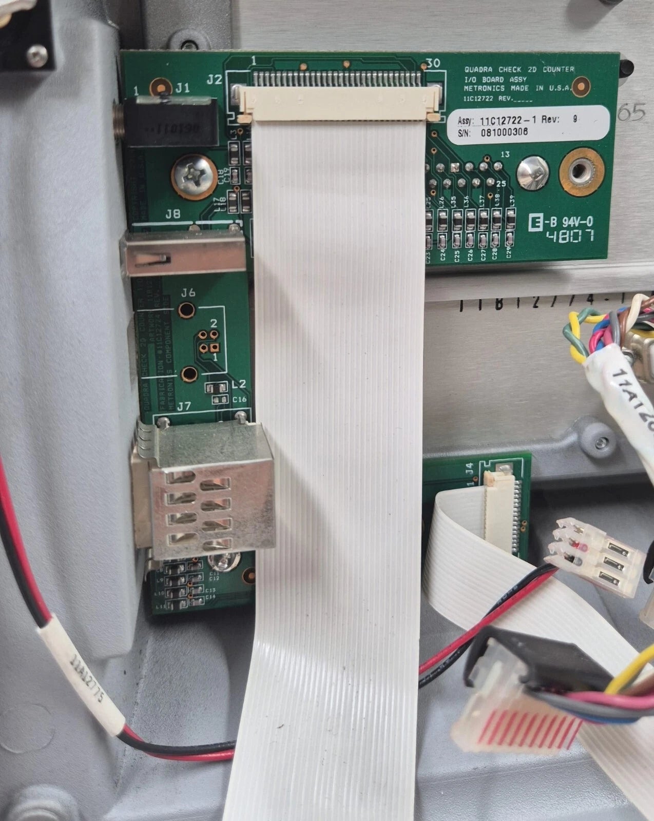 METRONICS QUADRA-CHEK 200 Model QC220-AR9 Digital Evaluation Display *FOR PARTS*