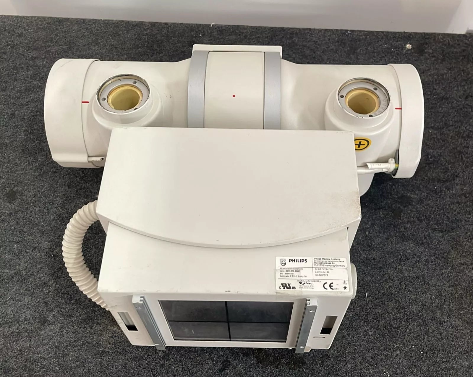 Philips Beam Limiting Device 9890-010-80441 W/ X-Ray Tube 9806 206 70102