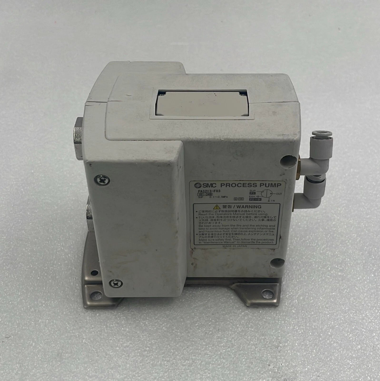 SMC PA3213-F03 Process Pump **AS IS