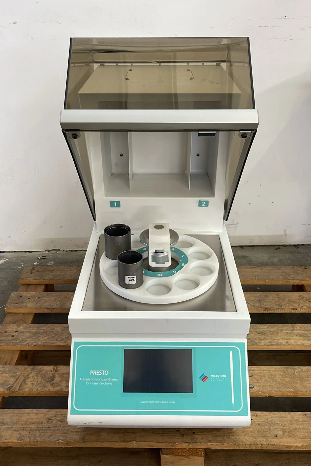 Milestone Medical PRESTO Automatic Processor Stainer for Frozen Sections **AS IS