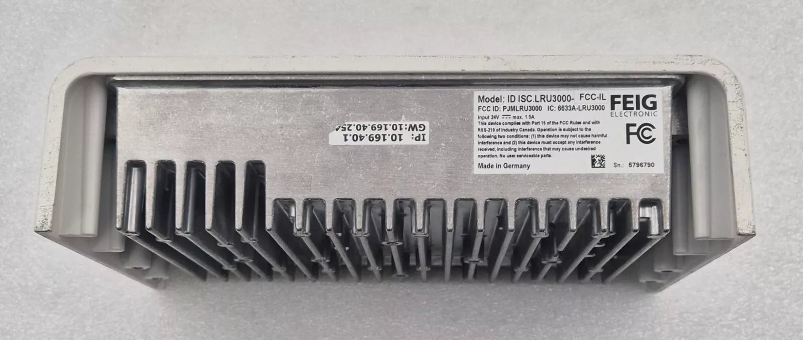 RFID by FEIG Electronic OBID i-scan UHF ISC.LRU3000-FCC-IL PJMLRU3000 LRU3000
