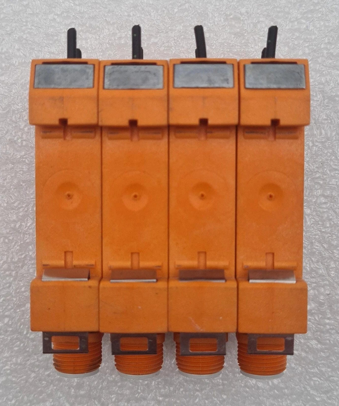 [LOT OF 4] IFM Photoelectric Sensor Fiber-Optic Amplifier OBF500 OBF-FAKG/T/US