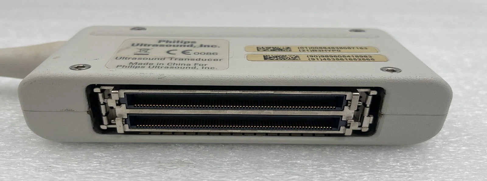PHILIPS C6-2 ULTRASOUND Transducer Connector Only **AS IS