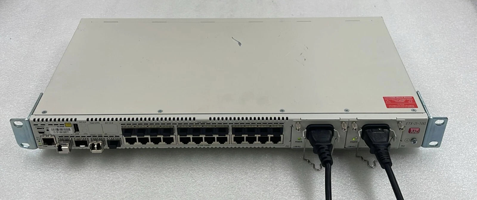 RAD ETX-2i-10G 16-Ports Carrier Ethernet Demarcation Module 6250470000