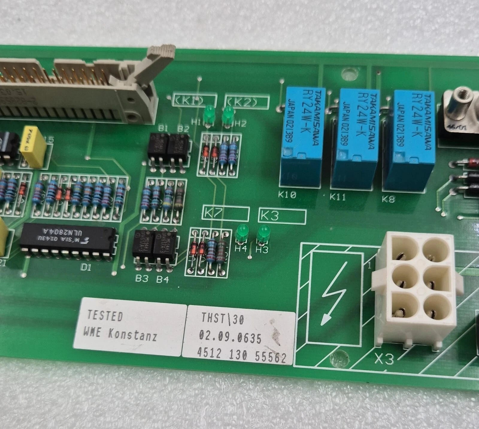 Philips 4512 130 55562 Bucky Diagnost Motor Controller Board WME PCB