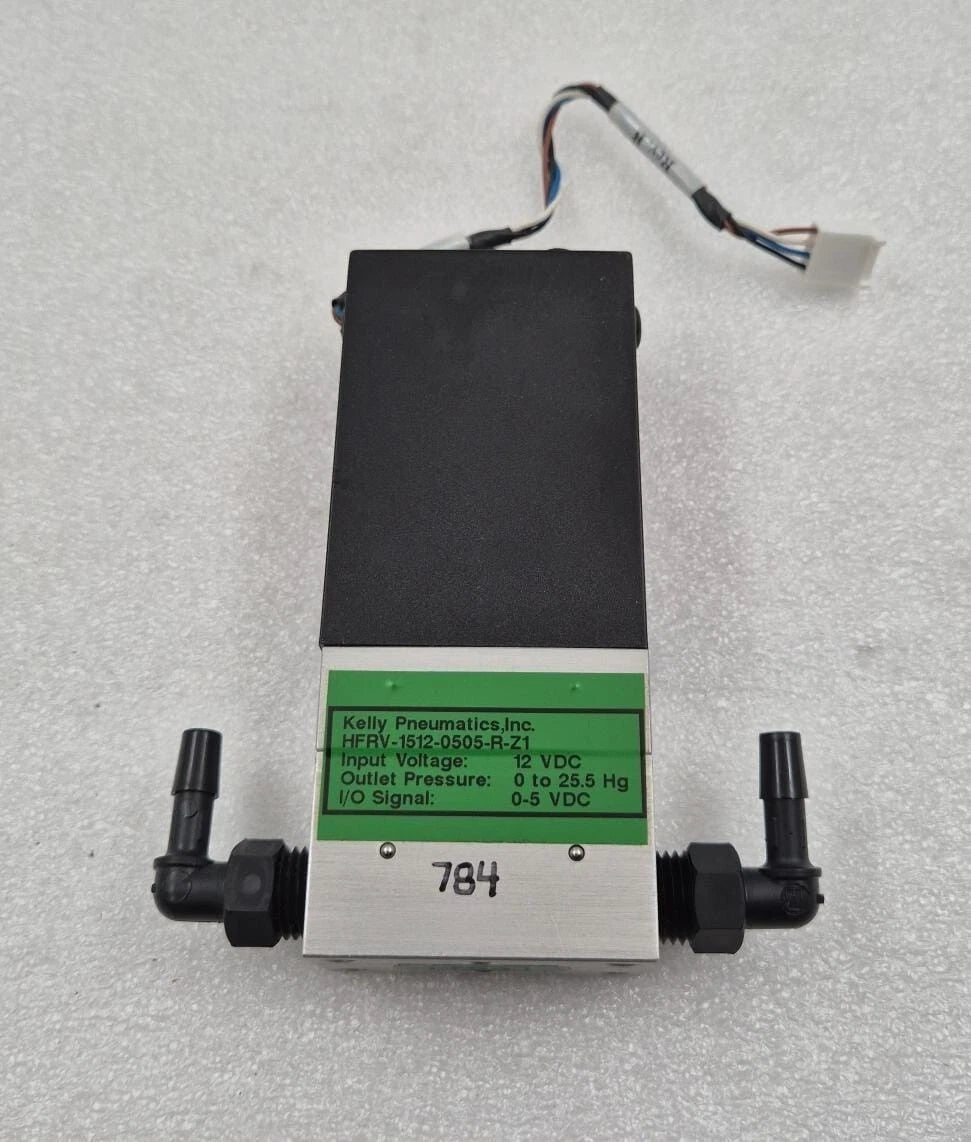 Kelly Pneumatics HFRV-1512-0505-R-Z1 high flow electronic pressure regulator 12V DC