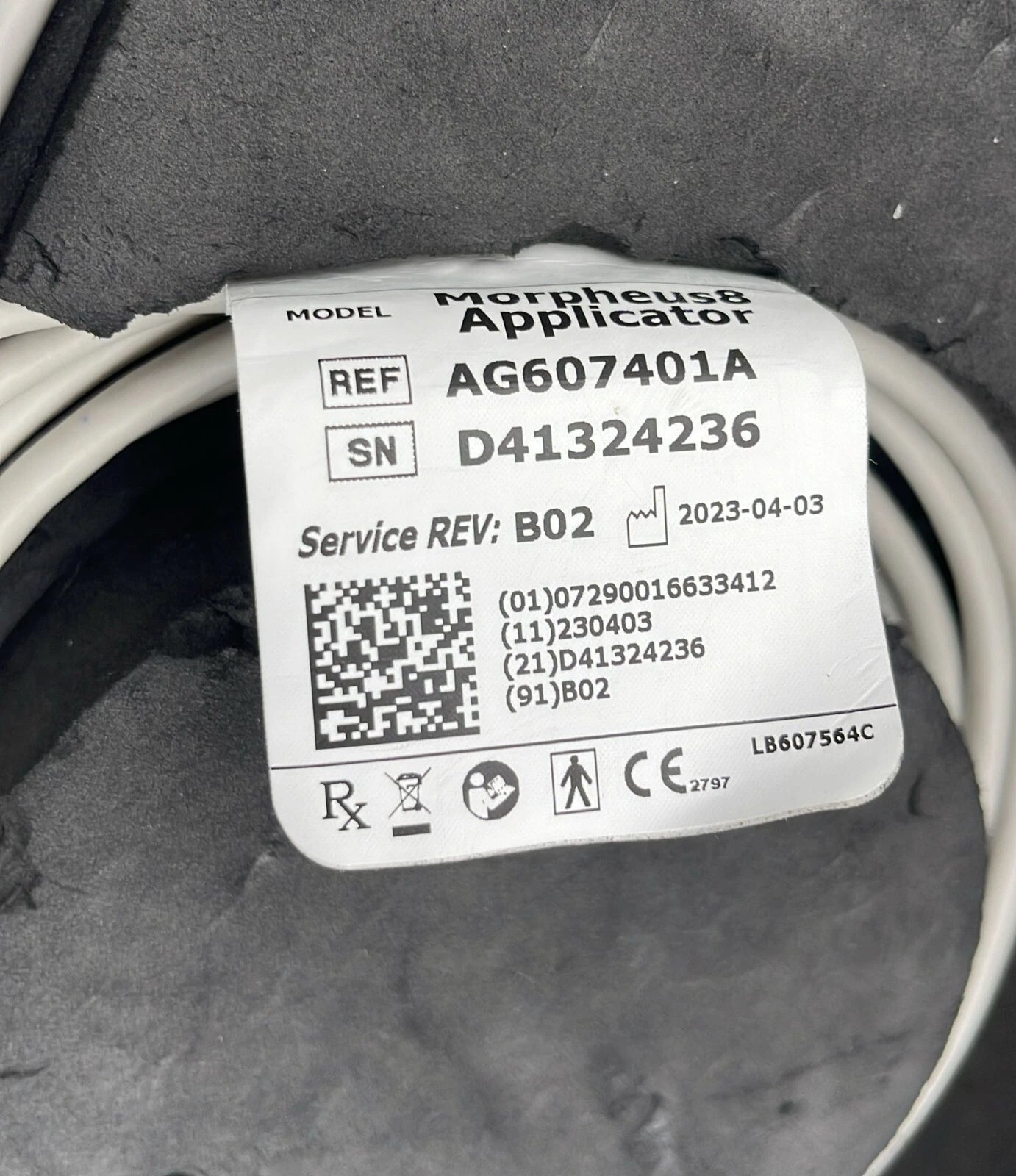 InMode Morpheus8 Applicator Handpiece  AG607401A **AS IS**