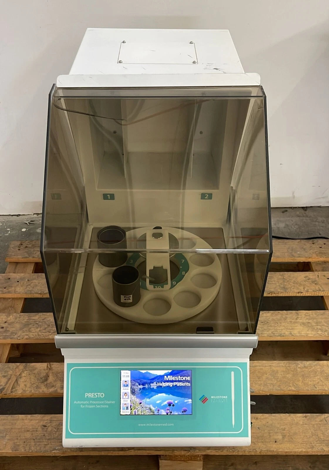 Milestone Medical PRESTO Automatic Processor Stainer for Frozen Sections **AS IS