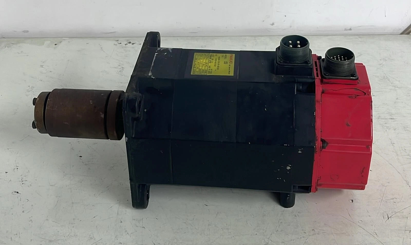 FANUC A06B-0315-B032 AC Servo Motor 10S 2000RPM Taper Shaft