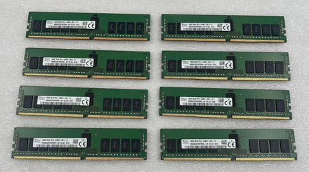 Lot of 8 SK Hynix 16GB PC4-2400T memory modules