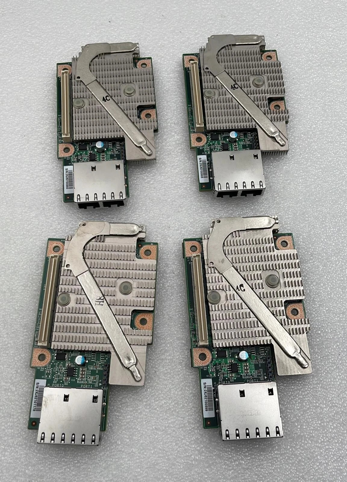 [LOT 4] Quanta DAS2SPC18B0 37S2SLB0070 2-Ports Blade Server Network Card