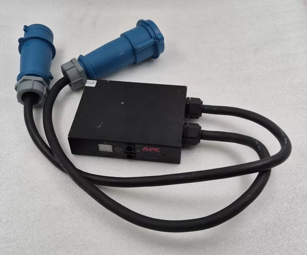 APC AP 7155 In-Line Current Meter 32A 230V IEC309 input and output