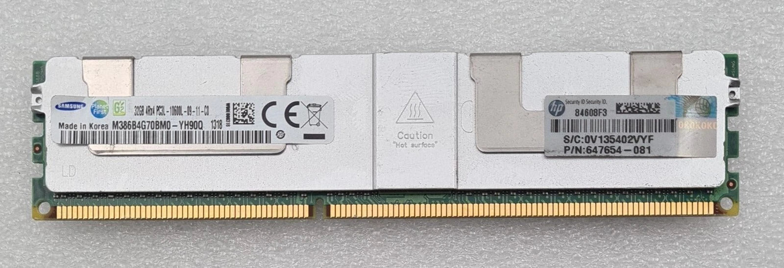 [LOT 6] SAMSUNG 32GB 4Rx4 PC3L-10600L M386B4G70BM0-YH90Q DDR3 SERVER MEMORY RAM