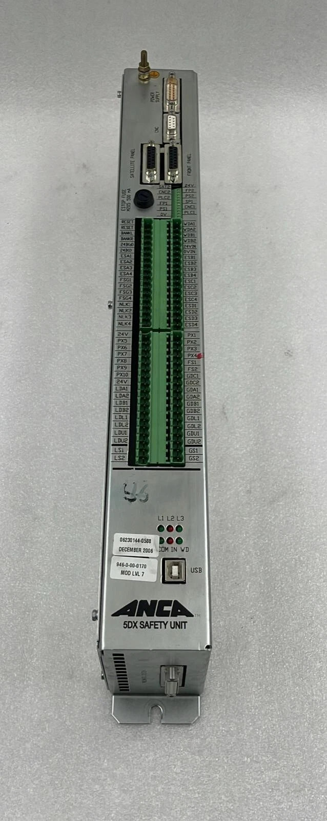 ANCA 946-0-00-0170 Safety Unit 5DX CNC Grinder Controller Module
