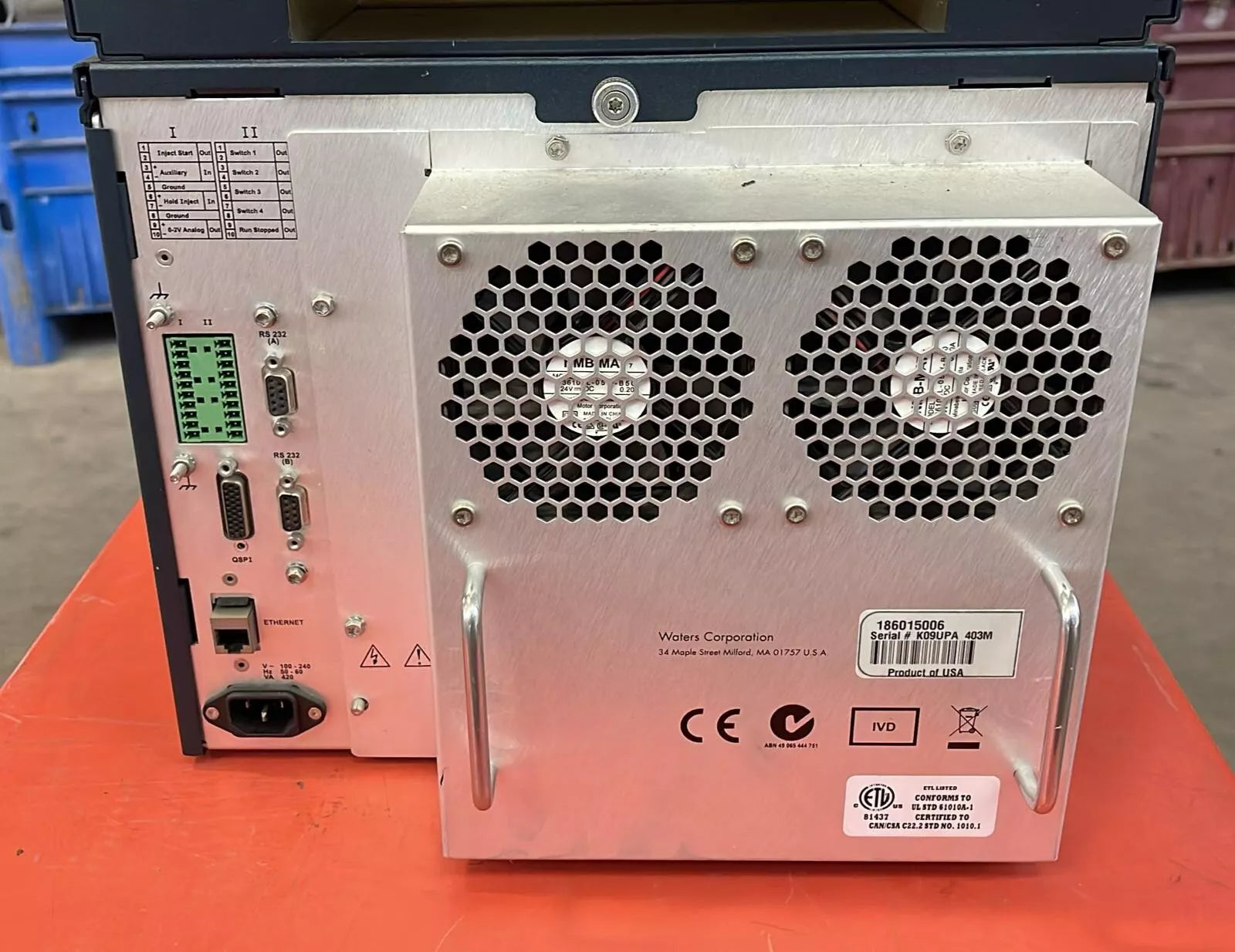 Waters Acquity Sample Manager UPLC 186015006 W/ Temperature Column Heater *AS IS