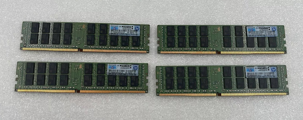 [LOT 4] Samsung 32GB 2Rx4 PC4-2133P M393A4K40BB0-CPB0Q DDR4 HP 752370-091 RAM