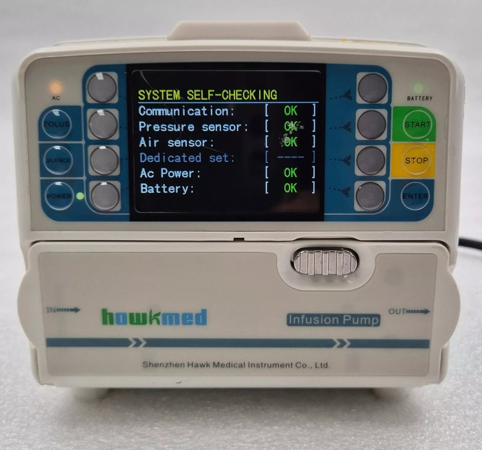 Shenzhen Hawk Hawkmed Infusion Pump HK-100II **defective screen**