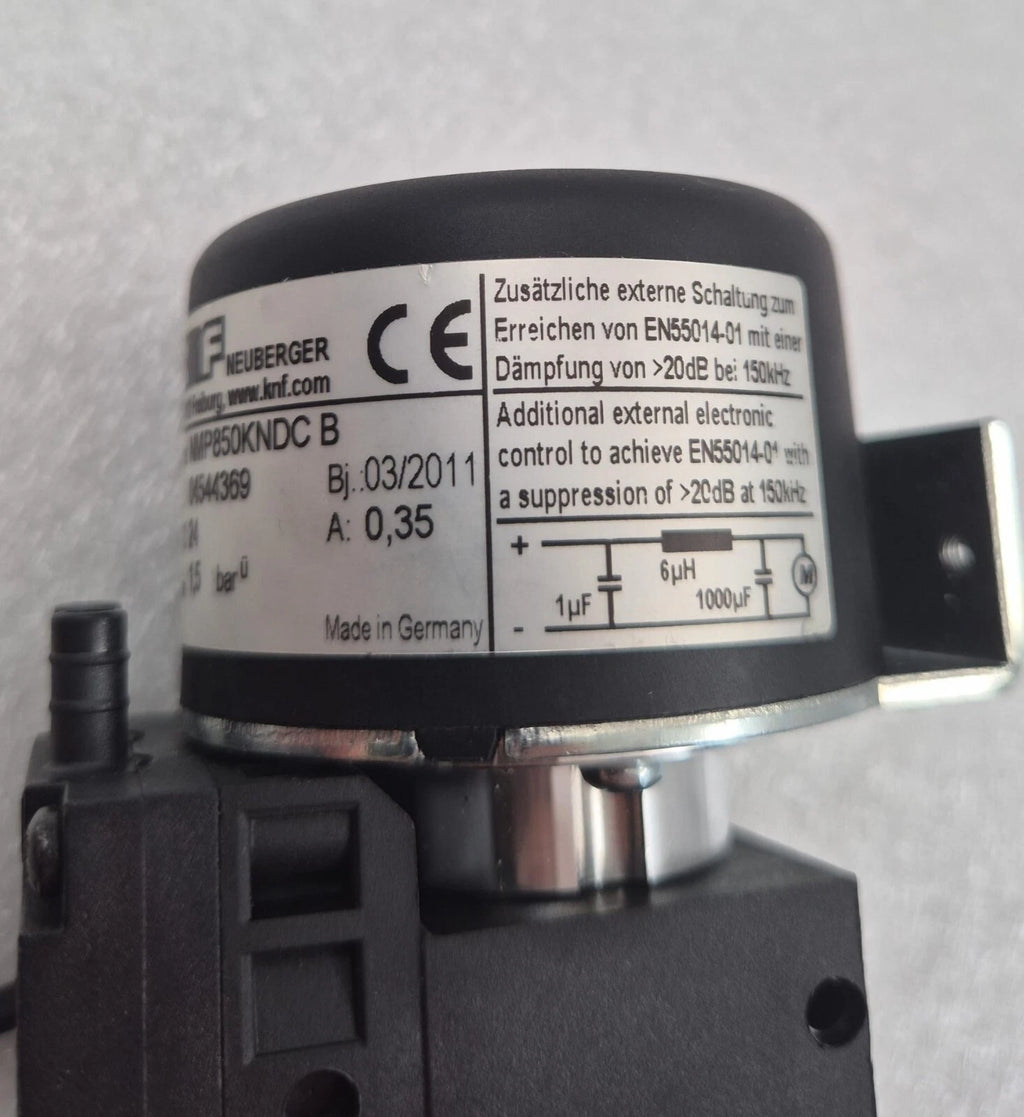 KNF Micro Diaphragm Pump NMP850KNDC B 4322 016 48537 110017 24VDC 1.5-Bar