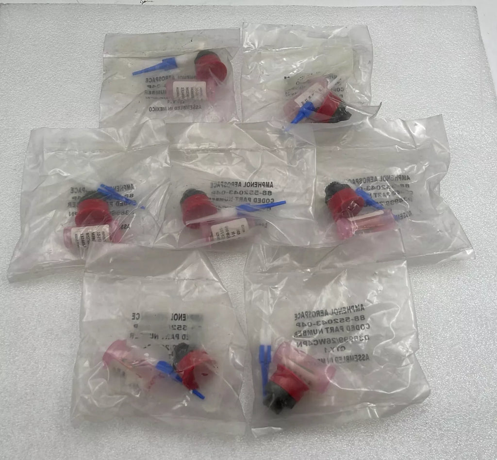 [LOT 7 PCS] Amphenol D38999/26WC4PN Circular MIL Spec Connector